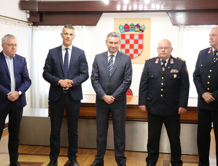 Upriličen prijem Istarske županije i Grada Pule uoči Dana vatrogasaca