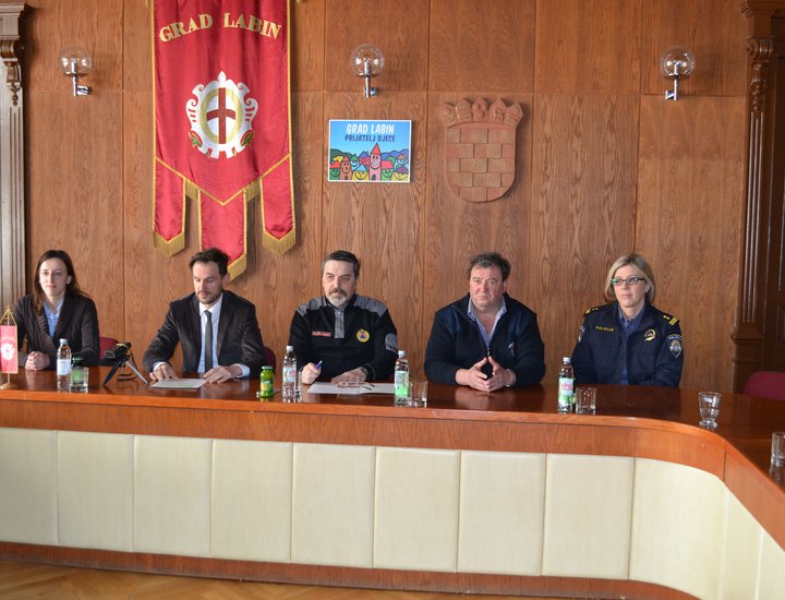 Labin: Prijam povodom Dana civilne zaštite