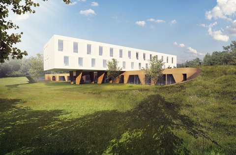 Giornata storica per Albona: sono iniziati i lavori di costruzione della Casa per anziani