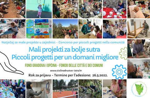 Aperto il concorso per i piccoli progetti nella comunità “Piccoli progetti per un domani migliore ”
