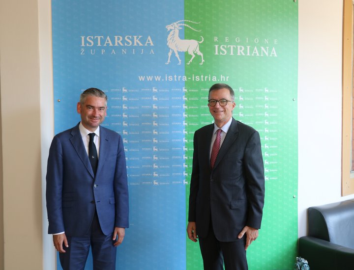 Upriličen prijem za Nj.E. veleposlanika Talijanske Republike u Republici Hrvatskoj