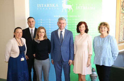 Il presidente Miletić ha organizzato un ricevimento in occasione della giornata mondiale della salute