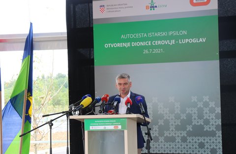 Inaugurato solennemente il nuovo tratto dell'Y istriana da Cerreto a Lupogliano