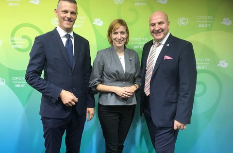 Il Presidente Flego alla Conferenza dell'UE sui mutamenti climatici