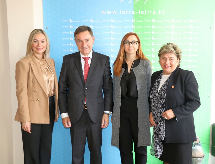 Veleposlanik Švicarske Konfederacije u RH u nastupnom posjetu Istarskoj županiji