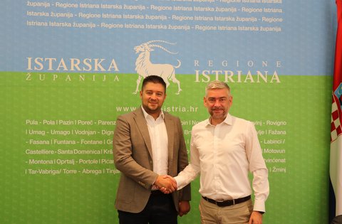 Župan Miletić primio nagrađenog mladog poljoprivrednika Ivana Ipšu