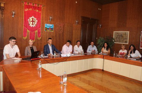 Župan Flego u posjetu Gradu Labinu