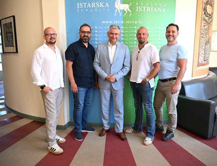 Župan Miletić primio članove grupe Night Express u povodu 20 godina uspješnog djelovanja