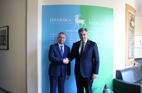Održani radni sastanak s predsjednikom Vlade Republike Hrvatske