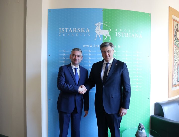 Održani radni sastanak s predsjednikom Vlade Republike Hrvatske
