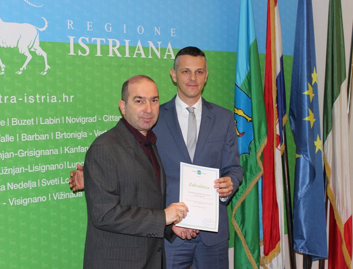 Župan Flego uručio zahvalnice sudionicima pokazne vježbe čišćenja mora