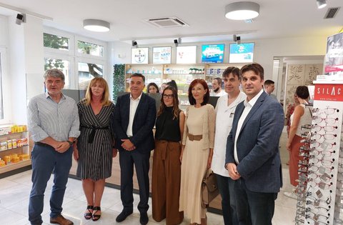 Aperta solennemente la farmacia ristrutturata della succursale albonese delle Case della salute dell'Istria