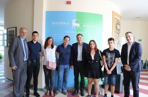 Upriličen prijem za Ronilačko-sportski klub „Mladost“ Medulin