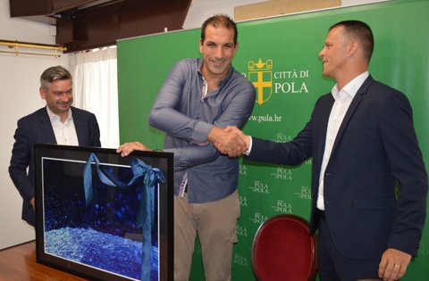 Prijem za srebrnog pulskog olimpijca Damira Burića