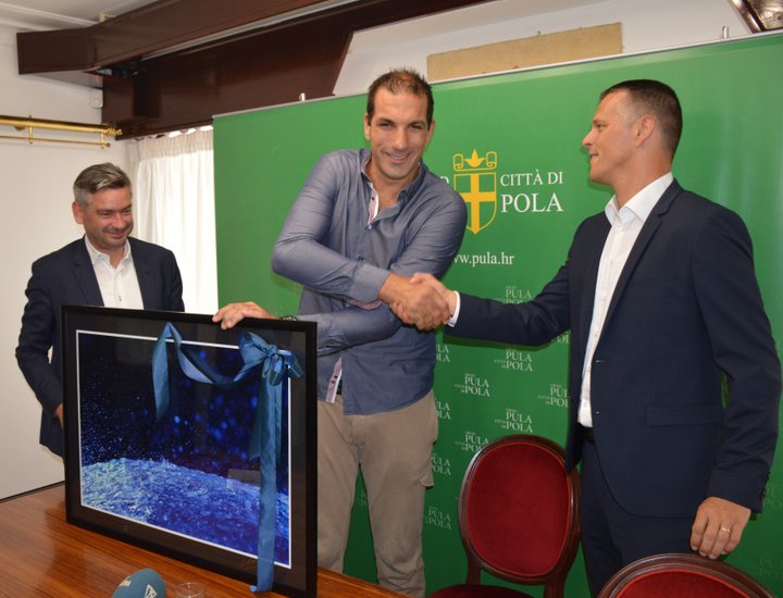 Prijem za srebrnog pulskog olimpijca Damira Burića
