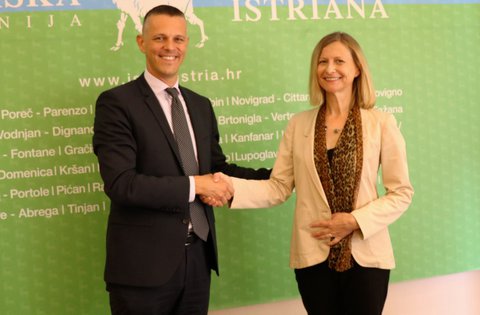 Istarski župan održao sastanak s veleposlanicom Republike Slovenije