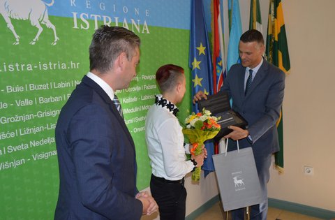 Prijem za zlatnu paraolimpijku Mikelu Ristoski