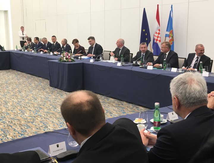 Župan Flego na sastanku Vlade RH s predstavnicima županija i gradova