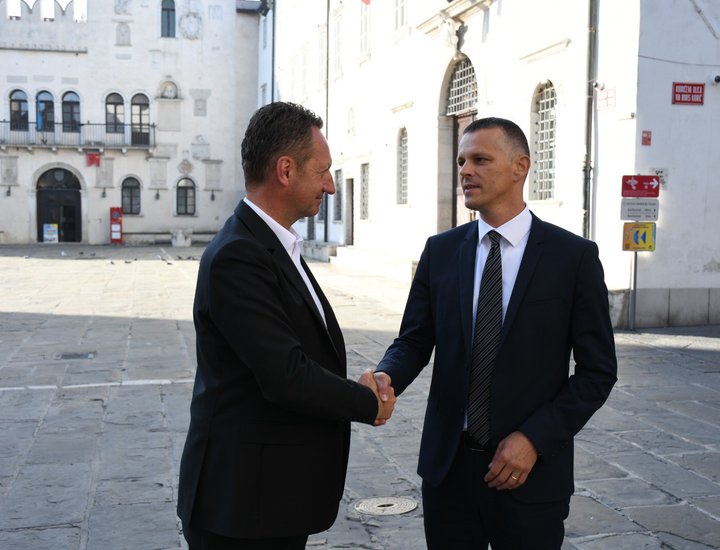Istarski župan s gradonačelnikom Kopra o nastavku dobrosusjedske suradnje