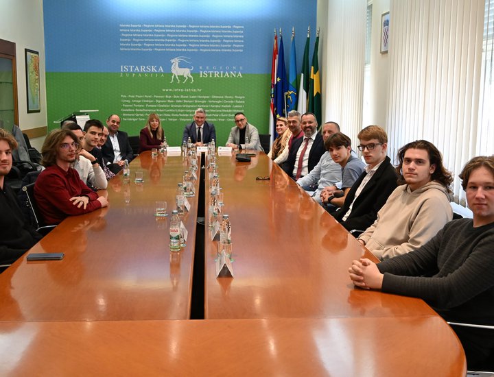 Župan Miletić upriličio prijem za istarske inovatore nakon velikog uspjeha na međunarodnoj izložbi ARCA 2025.