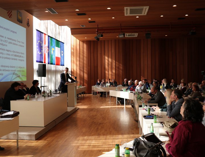 Si è tenuta la V seduta dell'Assemblea della Regione Istriana