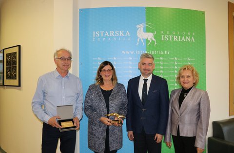 Održan prijem za Aquarium Pula povodom osvajanje nagrade „Zlatna kuna“