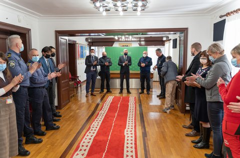 Ricevimento in occasione della Giornata internazionale della Protezione civile