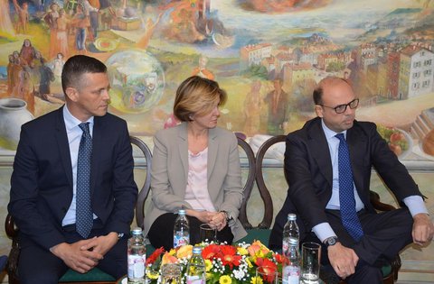 Talijanski ministri Angelino Alfano i Beatrice Lorenzin u posjeti Istarskoj županiji