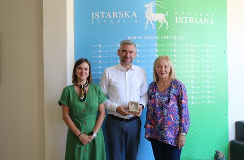Održan prijem za predsjednicu udruge Hrvatska pomaže Đurđu Adlešič
