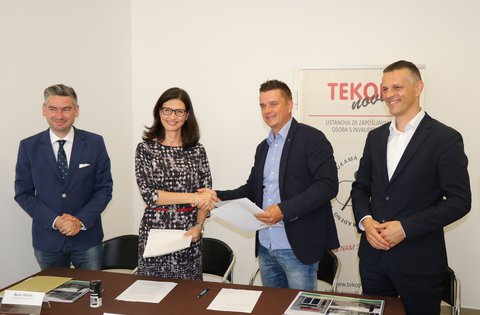 Potpisivan Ugovor o nastavku gradnje kata zgrade Tekop Nove