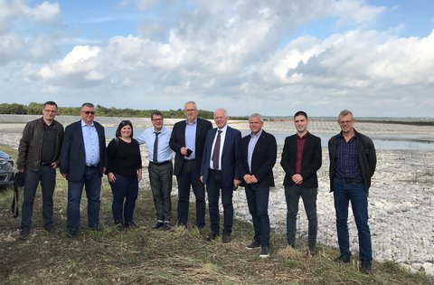 Delegacije Bavarske, Ministarstva zaštite okoliša i energetike te Hrvatskih voda u posjetu županijskom Sustavu javnog navodnjavanja Valtura