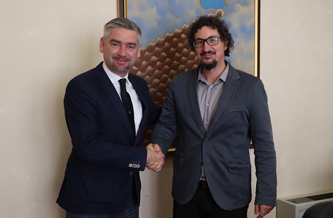 Il presidente Miletić in visita ufficiale alla Città di Dignano