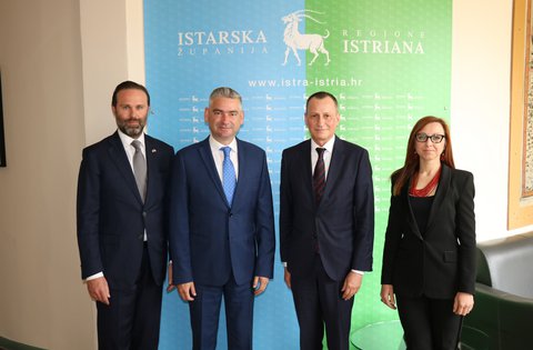 Župan Miletić upriličio prijem za belgijskog veleposlanika
