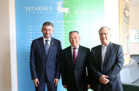 Održan prijem za veleposlanika Narodne Republike Kine u Hrvatskoj