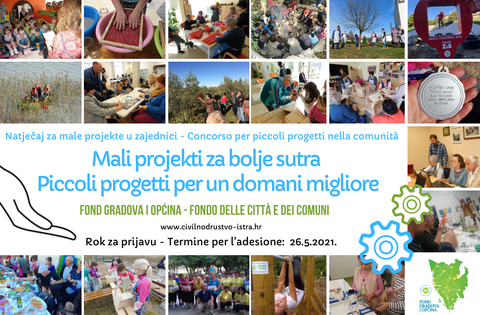 Bandito il concorso per i piccoli progetti nella comunità „Piccoli progetti per un domani migliore“