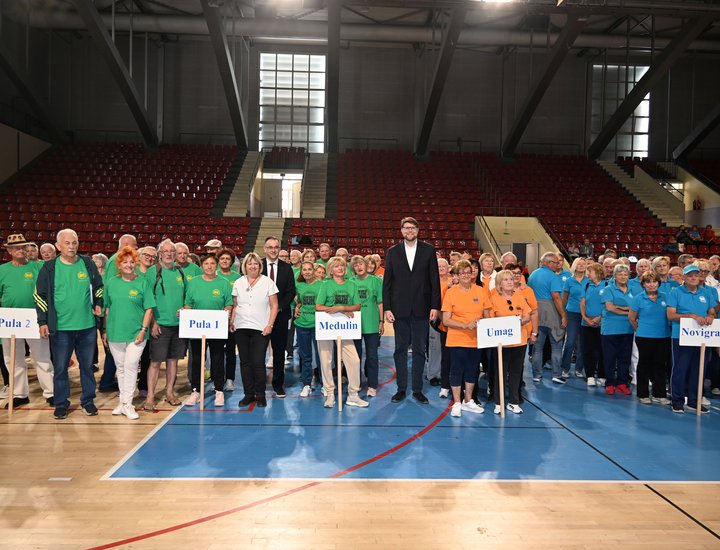U Puli otvorene XVI. Sportske igre Sindikata umirovljenika Hrvatske za Istarsku županiju