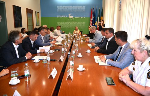 Župan Miletić i ministar Butković o ključnim prometnim projektima u Istri