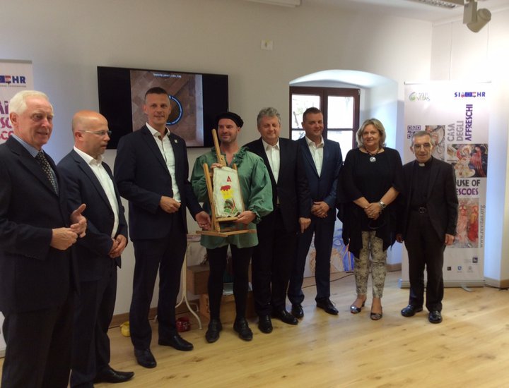 Inaugurazione della Casa degli affreschi a Draguccio