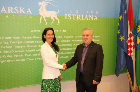 Veleposlanica Švicarske u nastupnom posjetu Istarskoj županiji