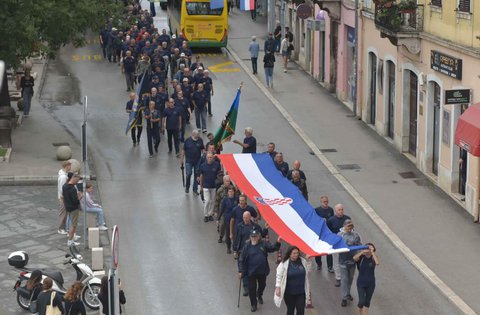 Održan 11. Mimohod hrvatskih branitelja Istarske županije povodom Dana pobjede i domovinske zahvalnosti