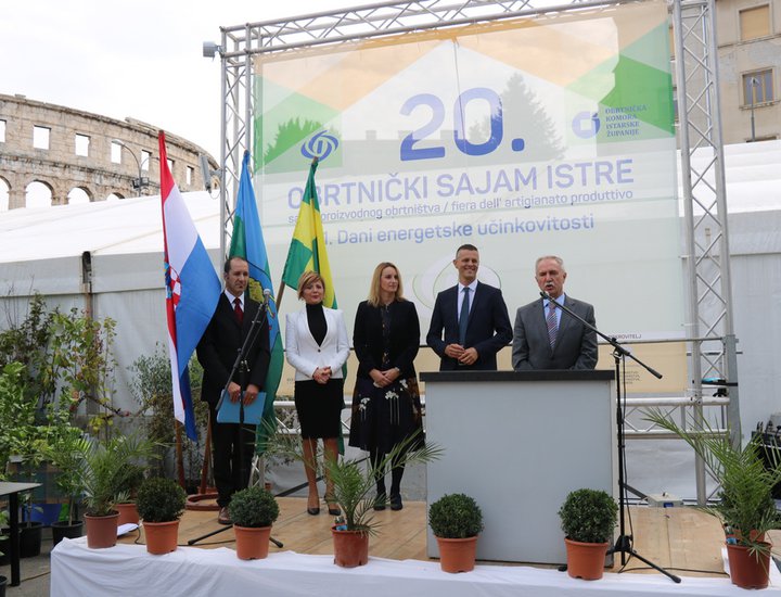 Otvoren jubilarni 20. Obrtnički sajam Istre
