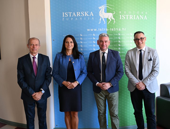 Župan Miletić primio novu generalnu konzulicu Republike Srbije u Rijeci  Ivanu Stojiljković