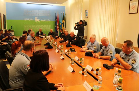 Tradicionalni prijem Istarske županije i Grada Pule povodom Dana policije