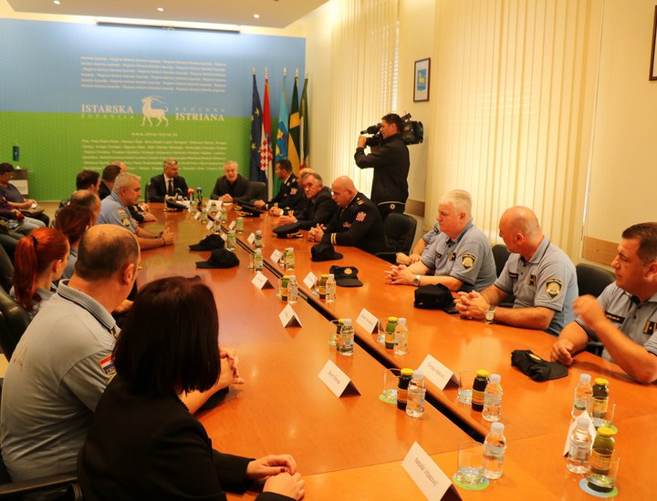 Tradicionalni prijem Istarske županije i Grada Pule povodom Dana policije