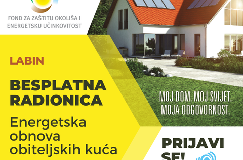 Laboratorio gratuito per i cittadini sul Programma di cofinanziamento del rinnovo energetico delle case di famiglia