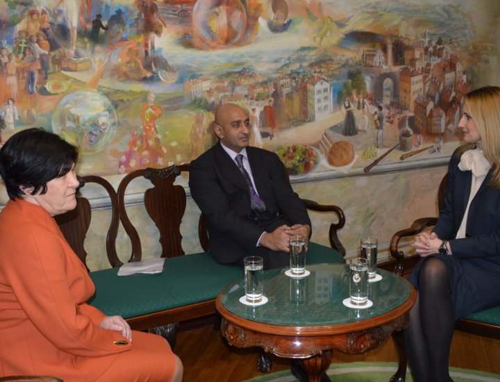 L'Ambasciatore dell'India S.E. Sandeep Kumar in visita di lavoro a Pola