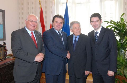 Župan Jakovčić i gradonačelnik Miletić u posjetu Linzu
