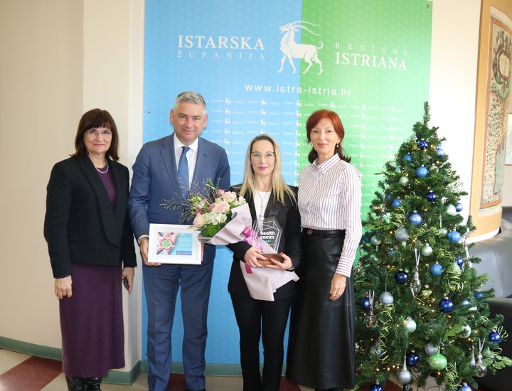 Održan prijem za nagrađenu istarsku farmaceutkinju Anu Grbac