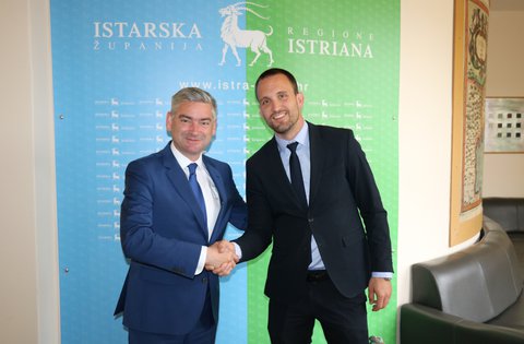 Miletić ha presentato i progetti strategici regionali dell'UE al Ministro dello sviluppo regionale e dei fondi dell'UE