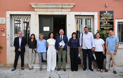 Il presidente della Regione Boris Miletić ha tenuto un incontro di lavoro con la sindaca del Comune di Orsera-Tina Slamar